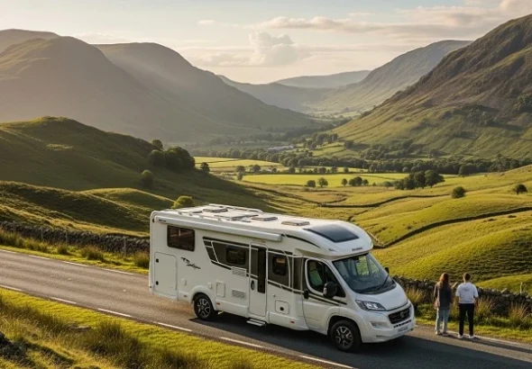 Motorhome in the North West